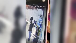 Ruthless Sicario Shoots a Defenseless Man in a Wheelchair at Gas Station