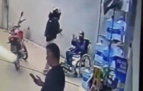 Ruthless Sicario Shoots a Defenseless Man in a Wheelchair at Gas Station