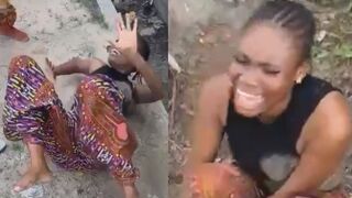 Woman Attacked by Masquerade During Cultural Festival