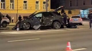 Fatal accident in Moscow (2 videos)