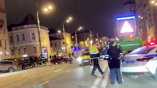 Fatal accident in Moscow (2 videos)