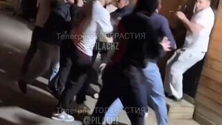 Brutal mass fight in Sochi