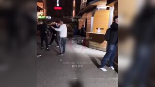 Brutal mass fight in Sochi