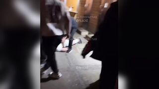 Brutal mass fight in Sochi