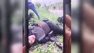 Police Officers Ambushed By Gang In Colombia