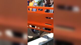 Bus Driver Stopped And Beaten By Mob After Running Over A Couple On Motorcycle