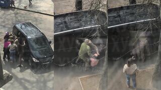Odessa, another volunteer has gone to the front with the wind in his hair.