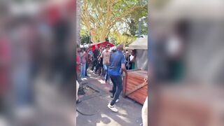 Foreign Pizza Shop Owner Attacked By Locals In South Africa