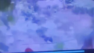 Moped Rider Gets Ripped In Halves