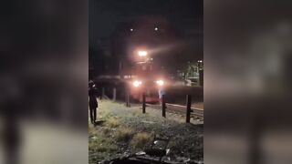 40-Year-Old Woman Fatally Struck by Train at Wonokromo Crossing, Surabaya