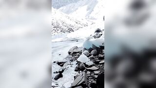Tourist crushed by huge block of ice, killed in Tibet