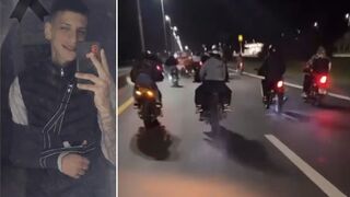 Motorcyclist Captures His Own Death on Camera in Horrific Illegal Race Collision