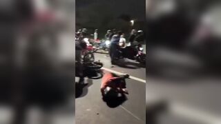 Motorcyclist Captures His Own Death on Camera in Horrific Illegal Race Collision
