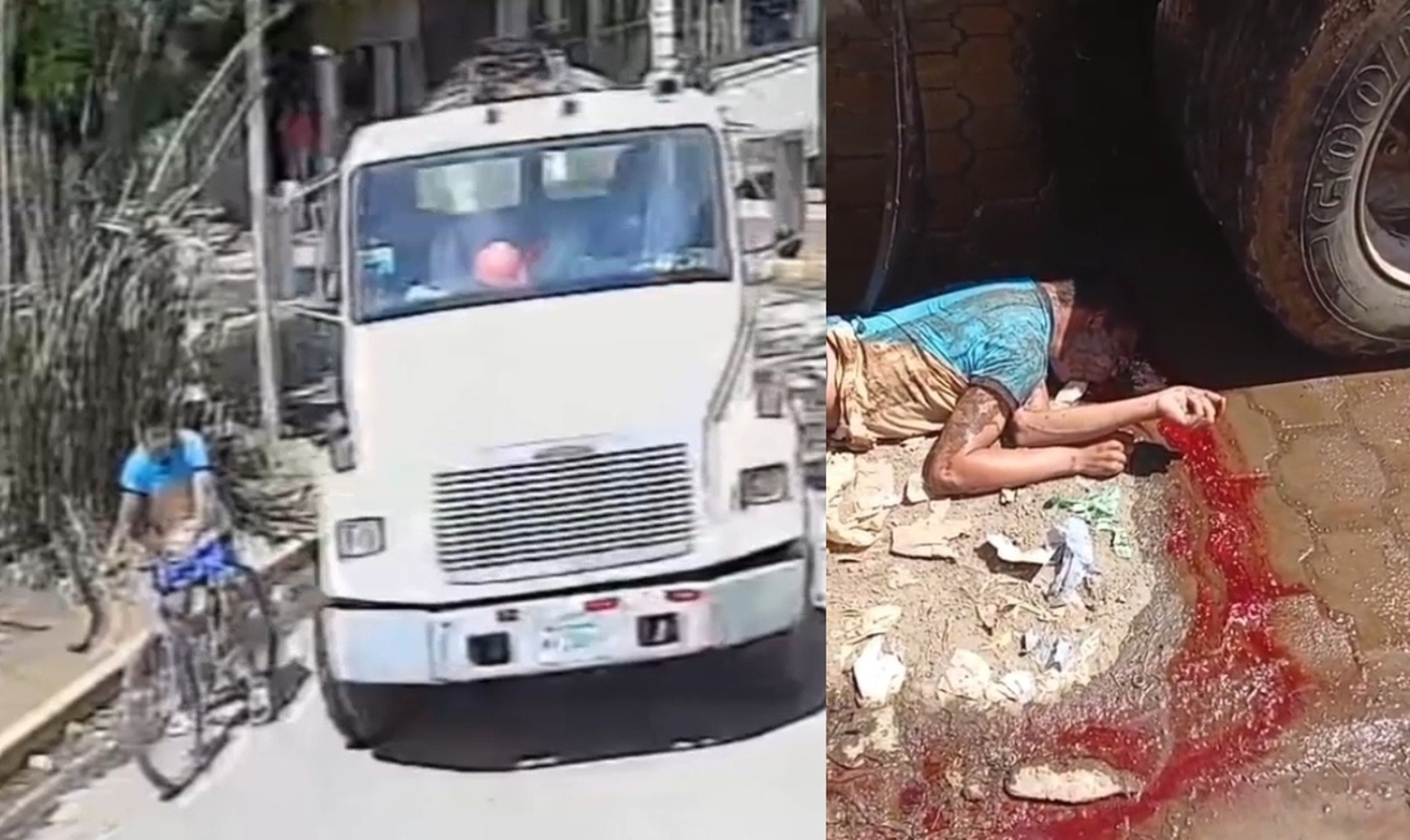 25-Year-Old Man is Fatally Crushed by a Heavy Tanker Truck (CCTV & Aftermath)