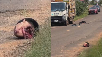 Rider Decapitated After Collsion With A Truck