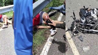 Woman killed and one man injured in accident