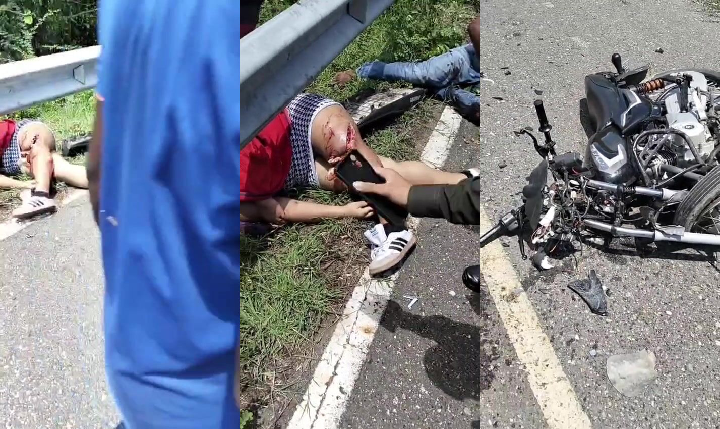 Woman killed and one man injured in accident