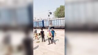 Man Dies Instantly After Touching High-Voltage Cable While Running Above Train Wagons