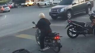 Gruesome CCTV Captures Elderly Woman Crushed to Death by Speeding Perodua Aruz
