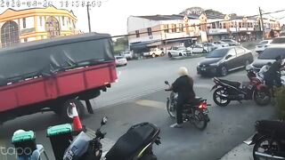 Gruesome CCTV Captures Elderly Woman Crushed to Death by Speeding Perodua Aruz