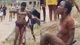 Woman Caught With Stolen Goats, Beaten By Village Authorities