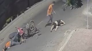 Head On Crash Of Two Motorcycles Leaves Both Riders Seriously Injured