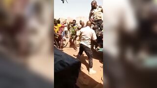 Man Fights With Police Seizing His Motorcycle