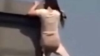In South Korea, a girl attempted suicide