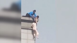 In South Korea, a girl attempted suicide