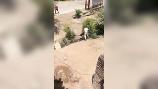 Leopard Attacking Forest Guards During Rescue Operation In India
