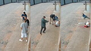 Classic brutal murder in Brazil