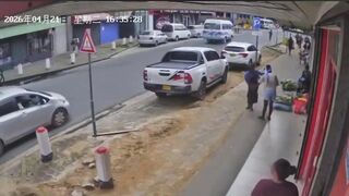 Homeless POS Stabs Unsespecting Woman In The Face In Suriname
