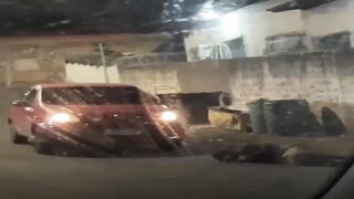 She Saw Him and Still Ran Him Over – Woman Hits Sleeping Homeless Man and Escapes