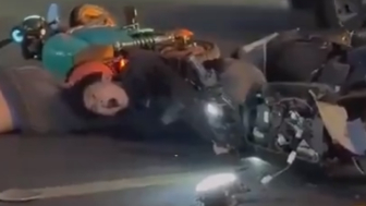 Rider Suffers A Seizure After Fender Bender In China