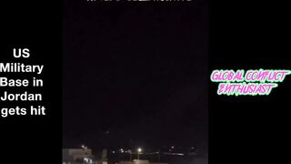 US Allies Kuwait & Jordan take IRGC Missiles(Day 1)