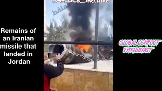 US Allies Kuwait & Jordan take IRGC Missiles(Day 1)