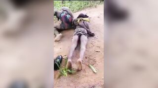 Angolan soldiers torture Congolese migrants