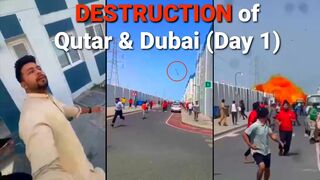 DESTRUCTION of Qutar & Dubai from IRGC Missiles(Day 1)