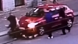 Brutal fight in St. Petersburg