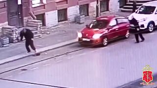 Brutal fight in St. Petersburg