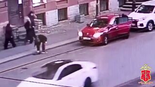 Brutal fight in St. Petersburg