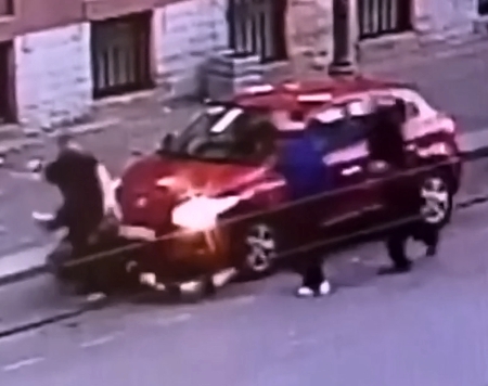 Brutal fight in St. Petersburg