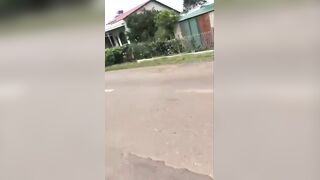 Rider Decapitated after Collision with a Truck (CCTV & Aftermath)
