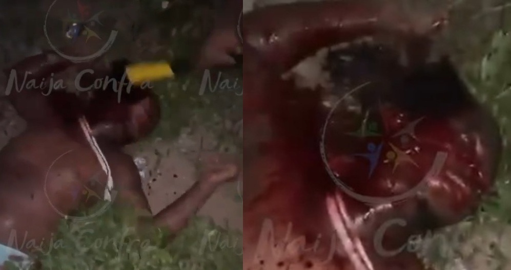 Man Brutally Hacked to Death with Hatchet by Eiye (ACN) Cultists in Igando