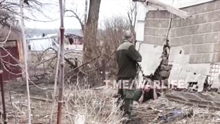 WAR CRIME: Prisoner Of War Executed In Cold Blood