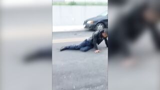 Crawling Like a Worm: Robber Shot While Fleeing After Failed Store Heist