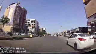 Woman Flung High into the Air After Being Struck by Speeding Car in Iraq