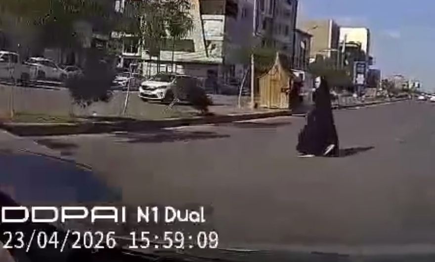 Woman Flung High into the Air After Being Struck by Speeding Car in Iraq