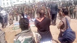 Another Video of the Public Execution of Convicted Killers In Yemen