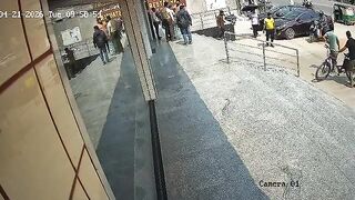 Security Guard Brutally Beaten For Stopping Illegal Parking Outside Bank